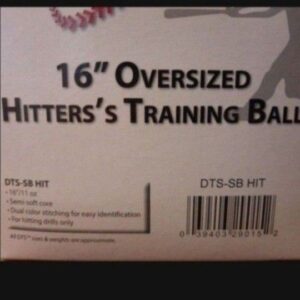Fastpitch HITTER’S Training Oversized 16″ , Softballs